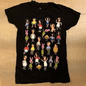 Bobs burger women’s t-shirt size medium